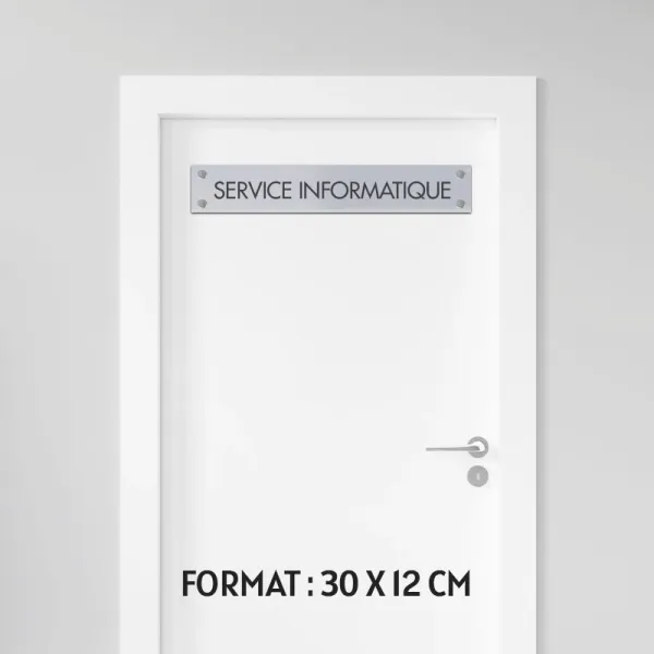 Plaque plexi Informatique